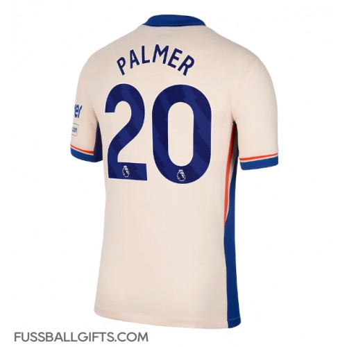 Chelsea Cole Palmer #20 Fußballbekleidung Auswärtstrikot 2024-25 Kurzarm